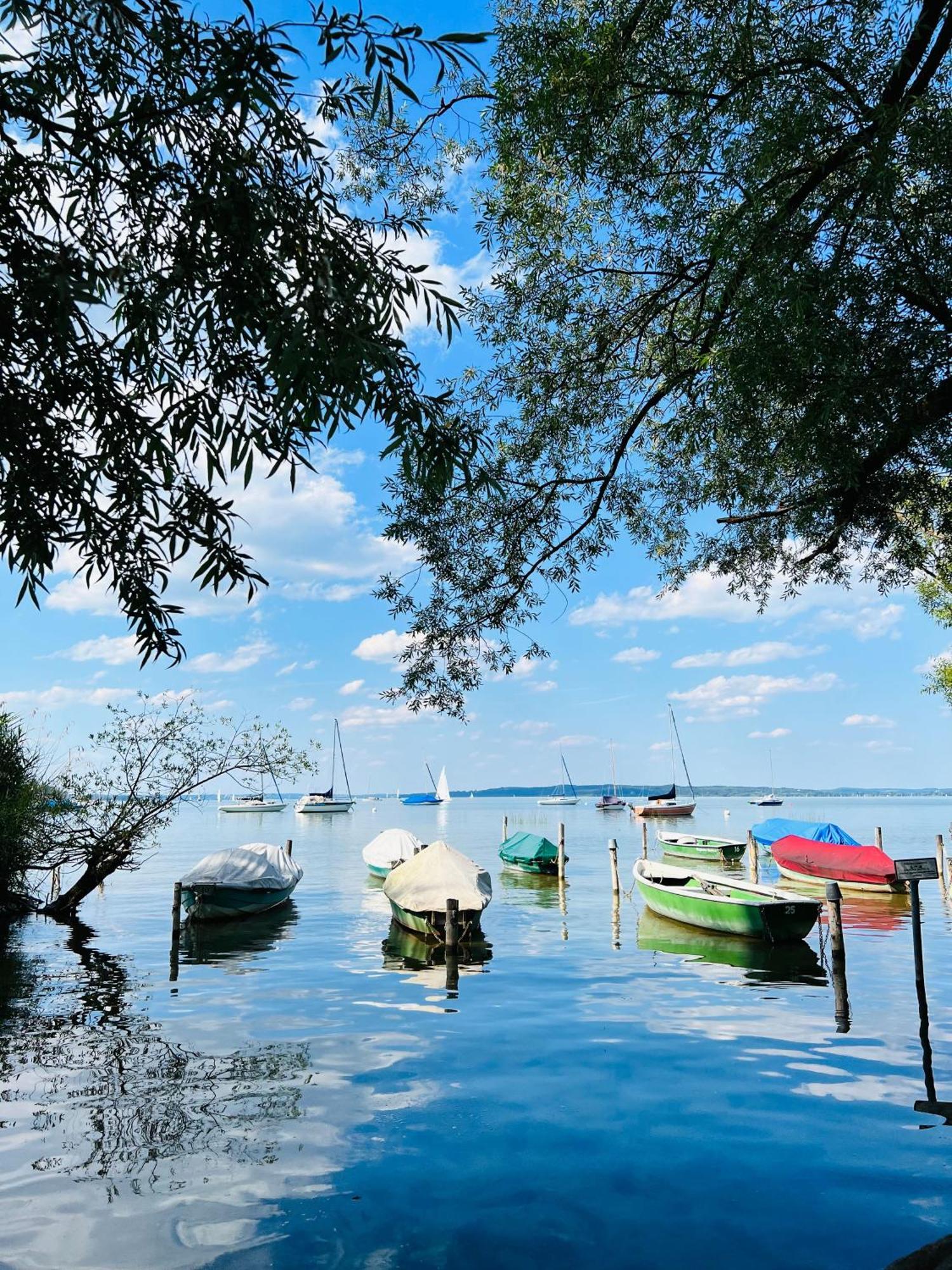 Schlafen Im Atelier - Einzigartiges Gaestezimmer Am Ammersee Lejlighed Schondorf am Ammersee Eksteriør billede